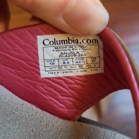 Comfortable Flattering Women's Columbia Anjela Flip Flops Sandals size 1… - Picture 4 of 5